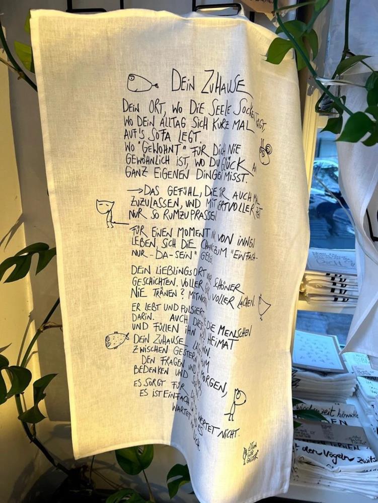 Geschirrtuch - Dein Zuhause