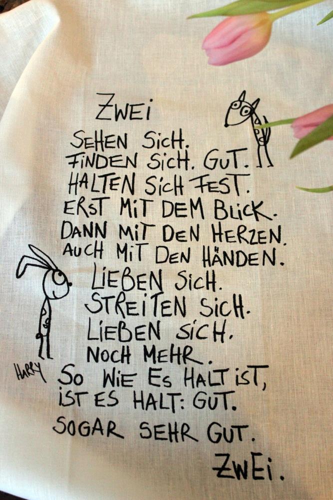 Geschirrtuch - Zwei