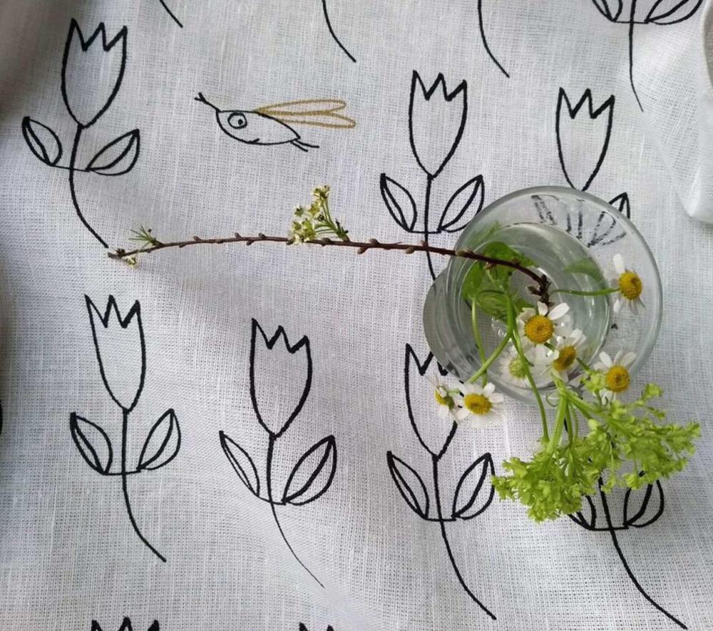 Geschirrtuch - Tulpenliebe