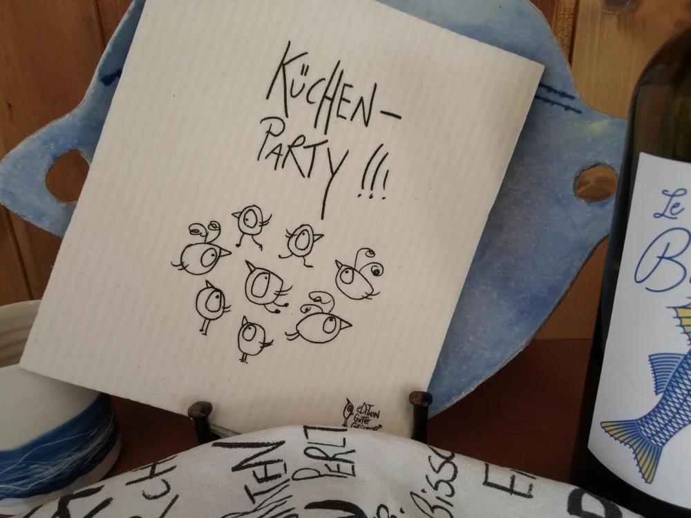 Wischtücher 3er-Set - Küchenparty