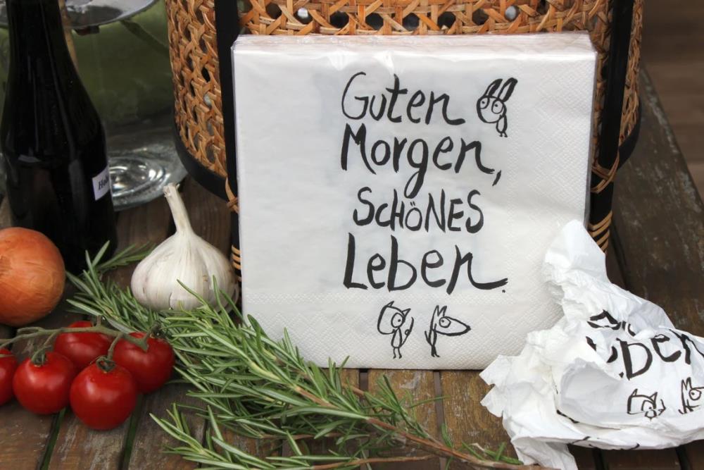 Servietten - Schönes Leben