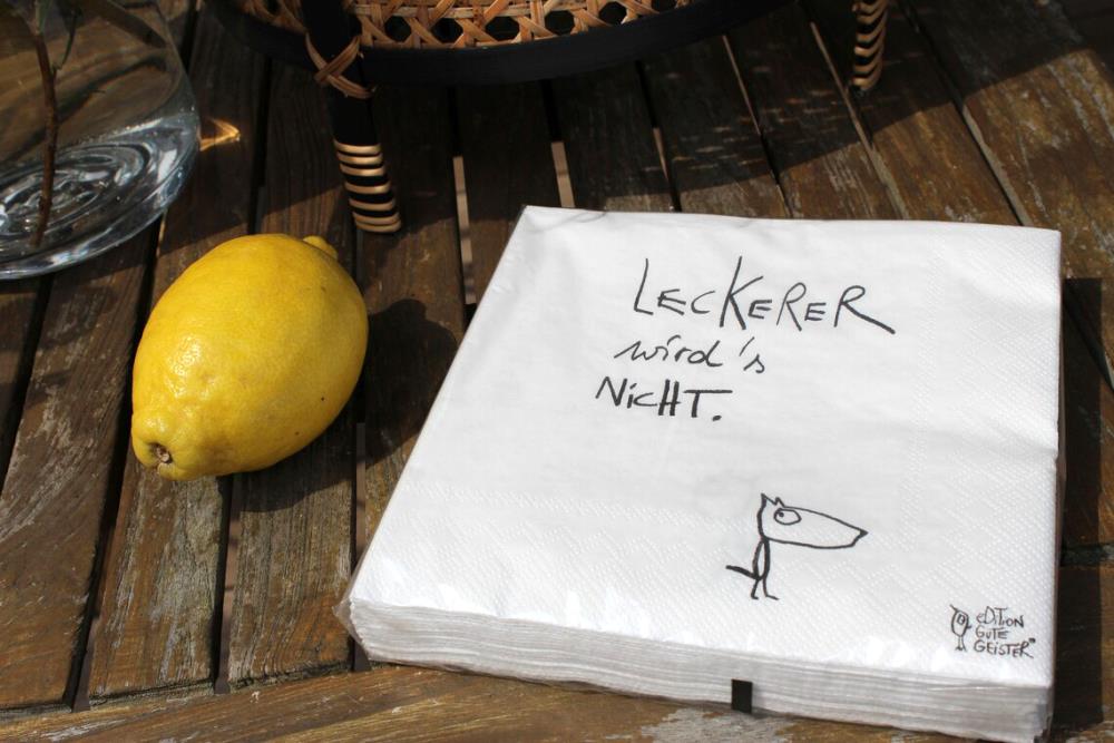 Servietten - Leckerer wird`s nicht