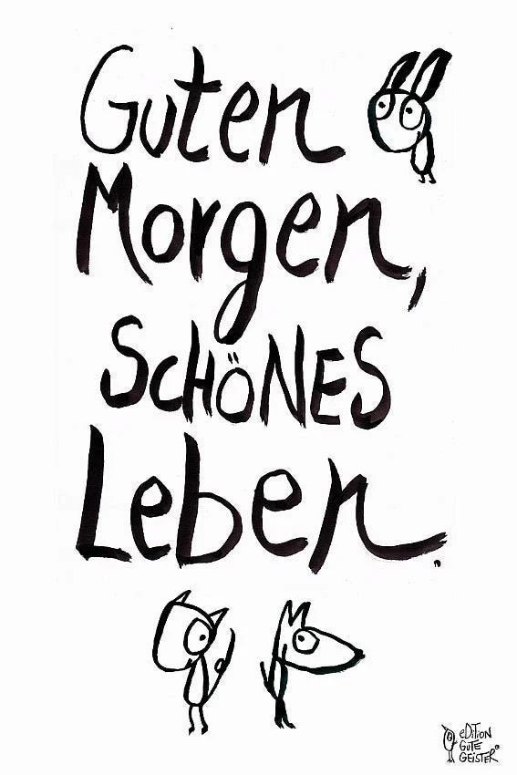 Geschirrtuch - Schönes Leben