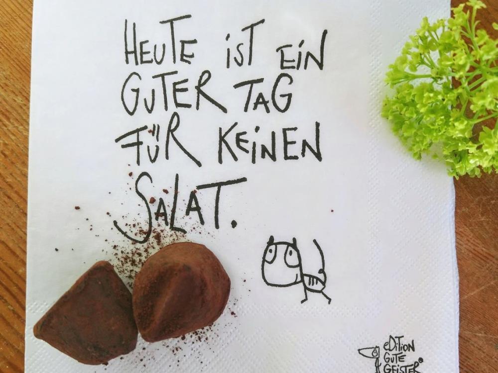Servietten - Mal keinen Salat