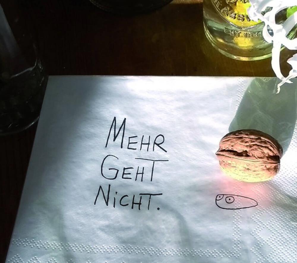 Servietten - Mehr geht wirklich nicht