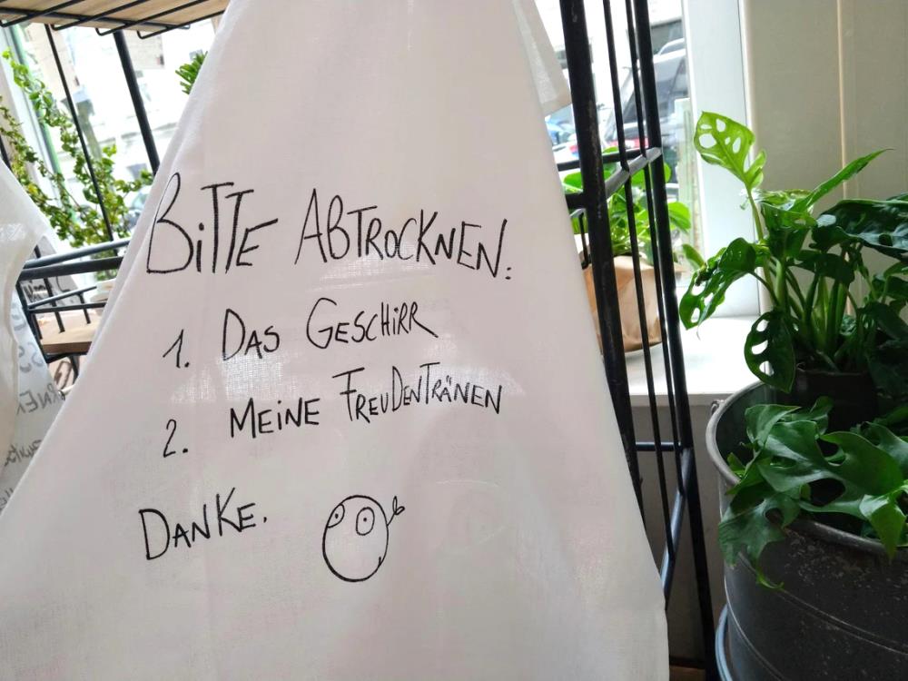 Geschirrtuch - Freudentränen