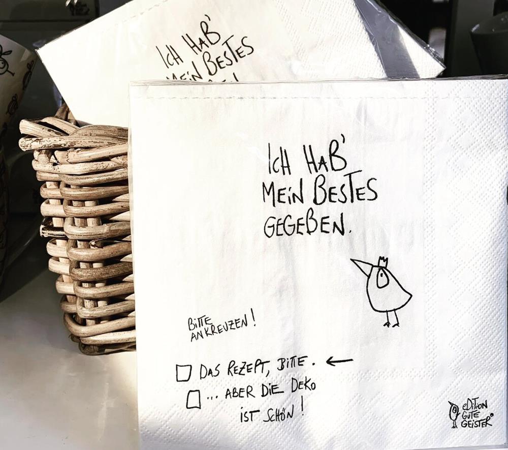 Servietten - Mein Bestes