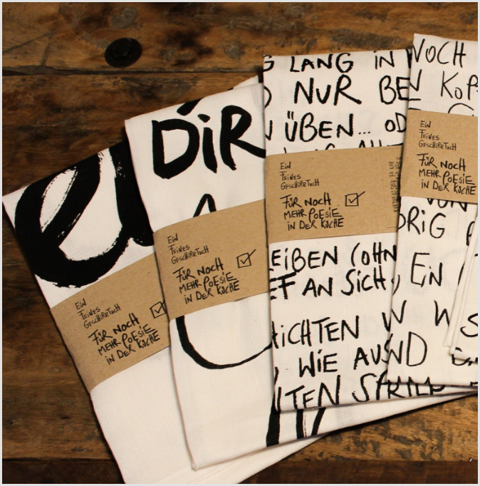 Angebot! Set: 5 Geschirrtücher nach Wahl - eDITION GUTE GEISTER