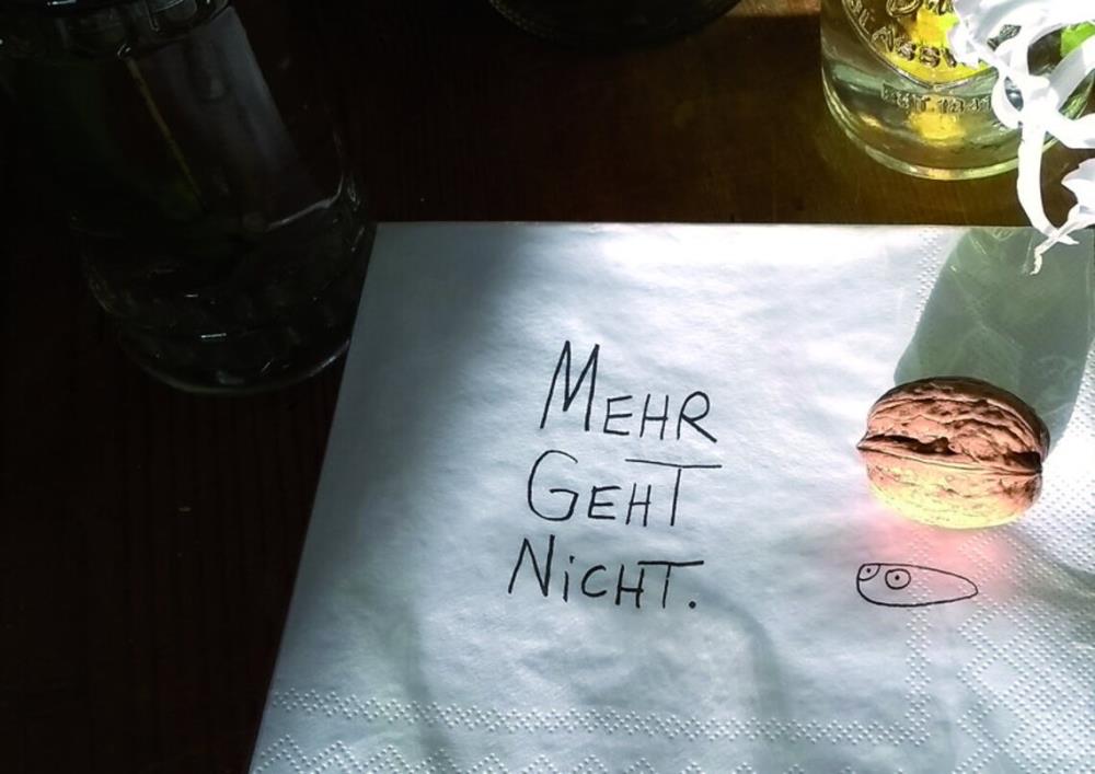 Servietten - Mehr geht wirklich nicht