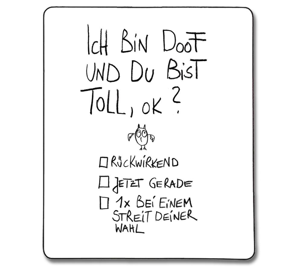 Magnet - Doof und toll