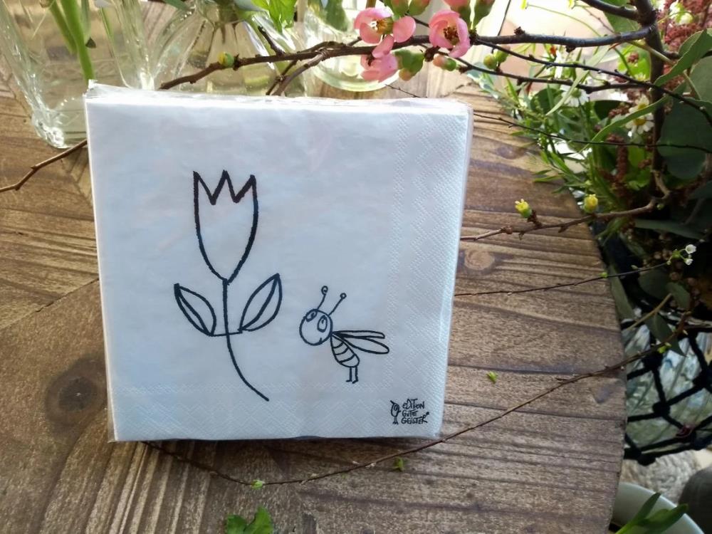 Servietten - Oh, du Tulpe