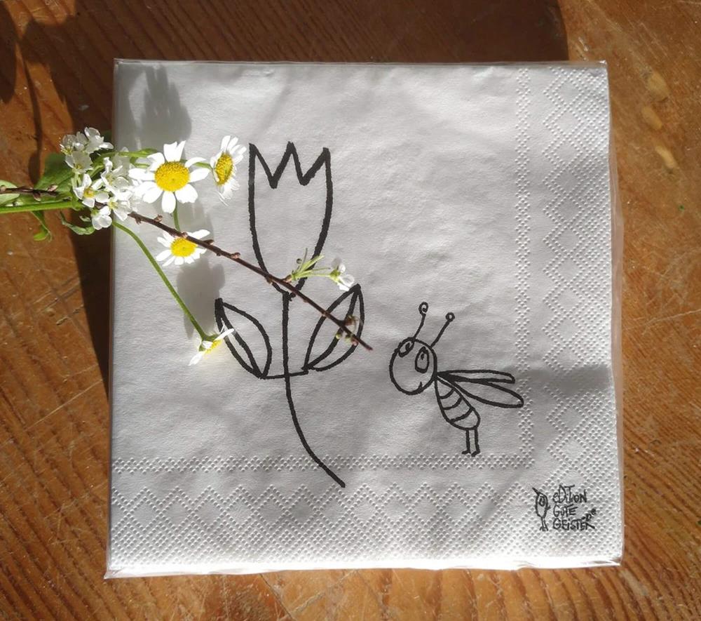 Servietten - Oh, du Tulpe