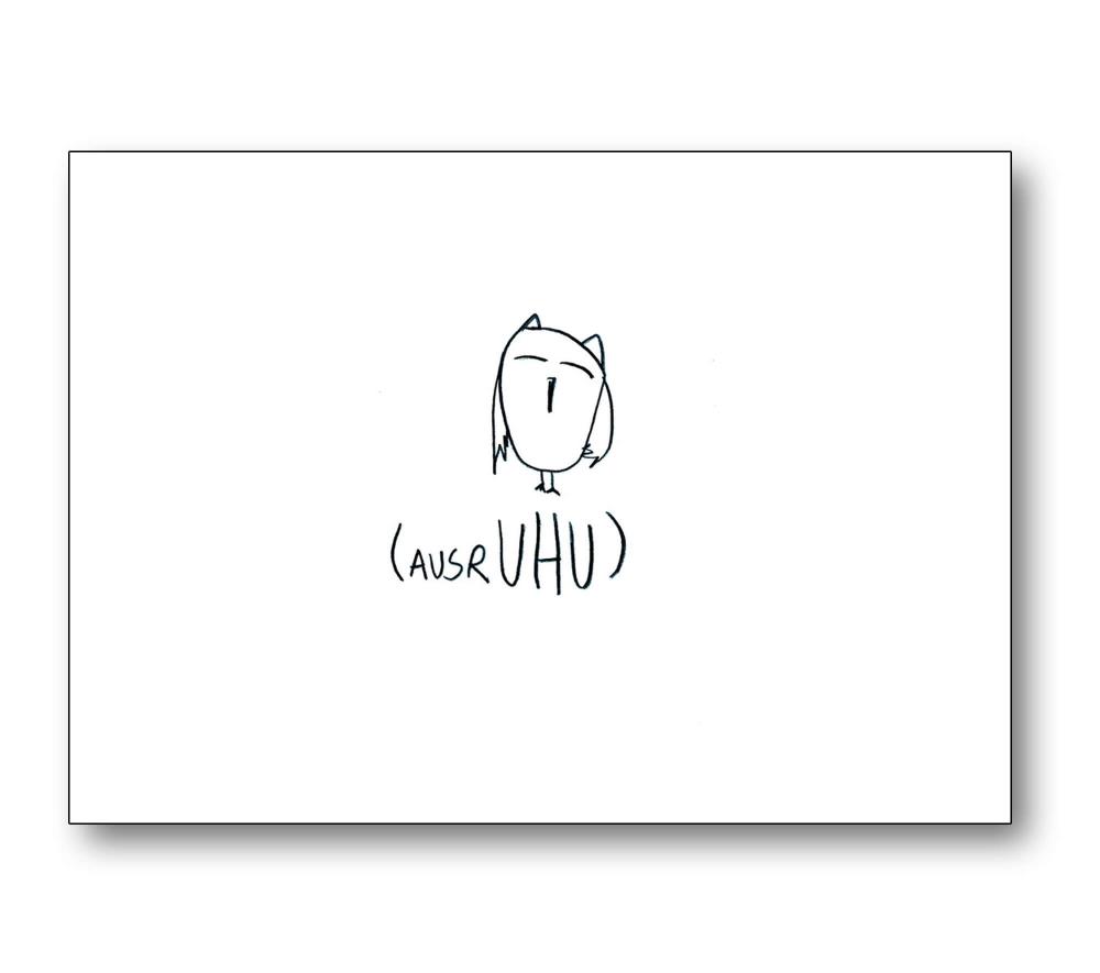 Postkarte - Ausruhu