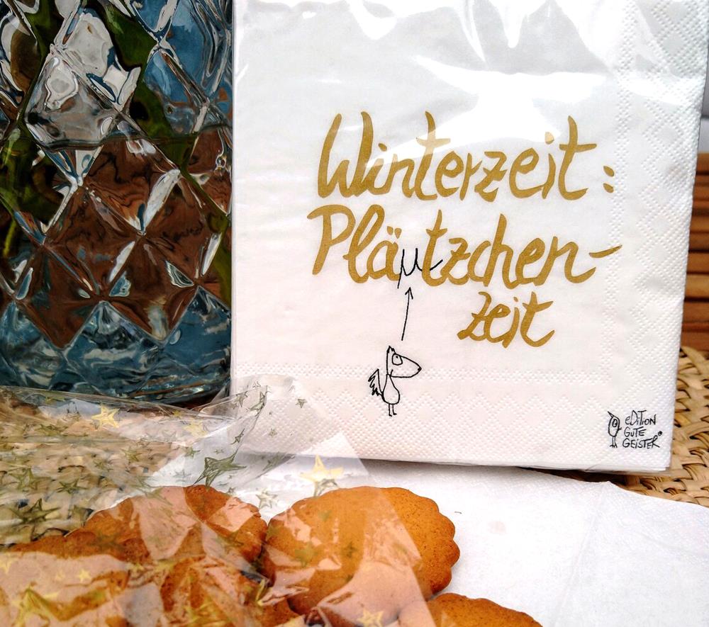 Servietten - Pläuzchenzeit