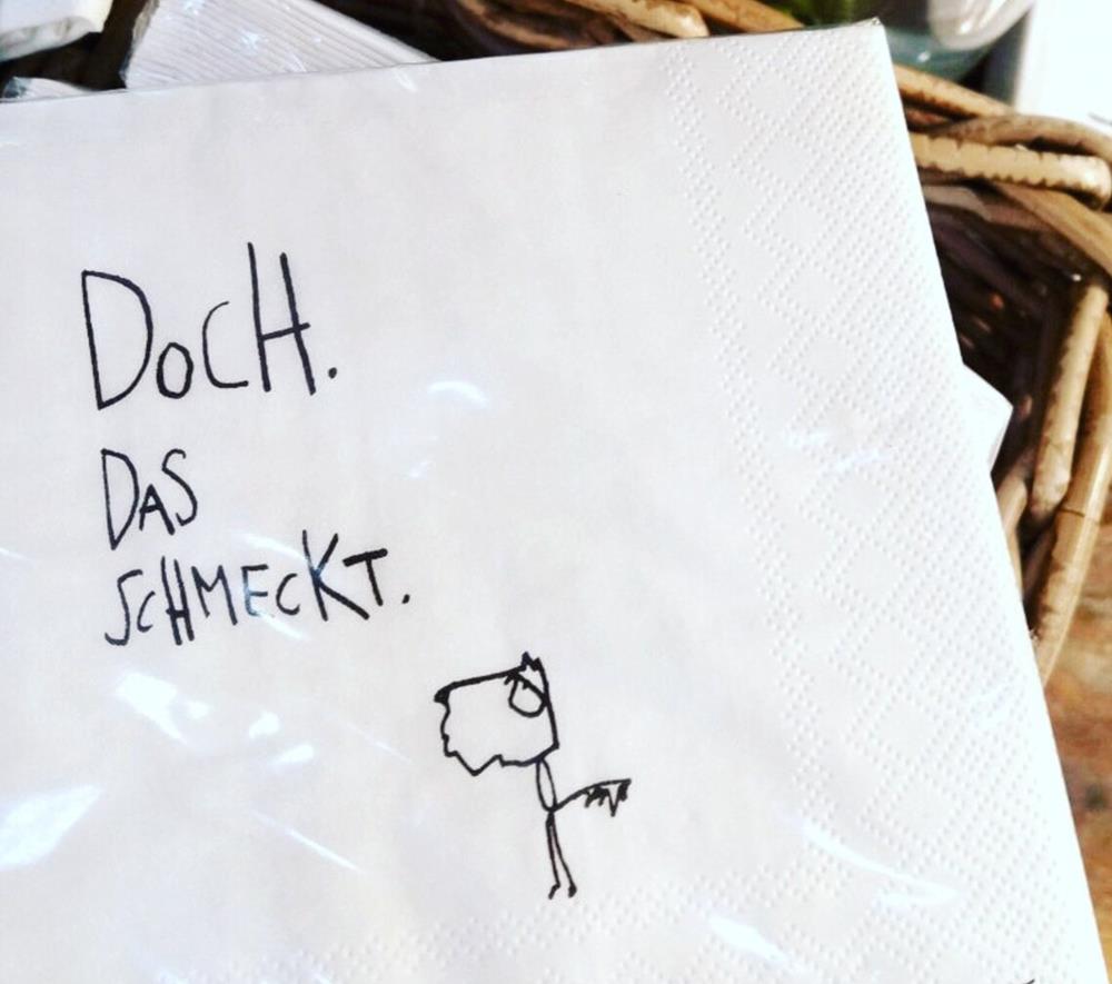 Servietten - Doch das schmeckt