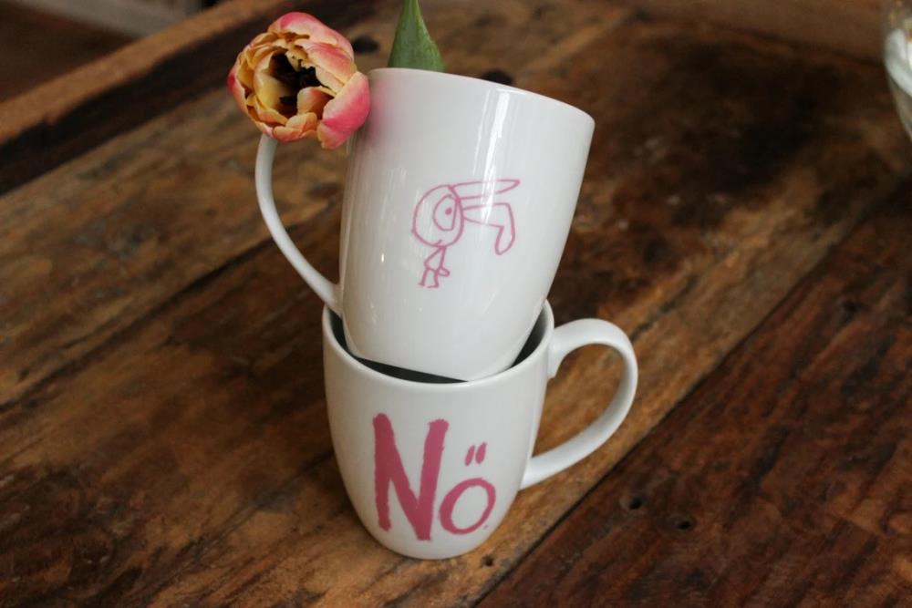 Becher - Nö in Rosé