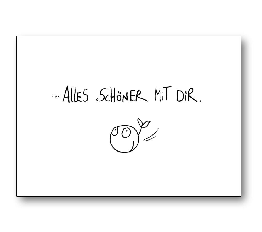 Postkarte - Alles schöner
