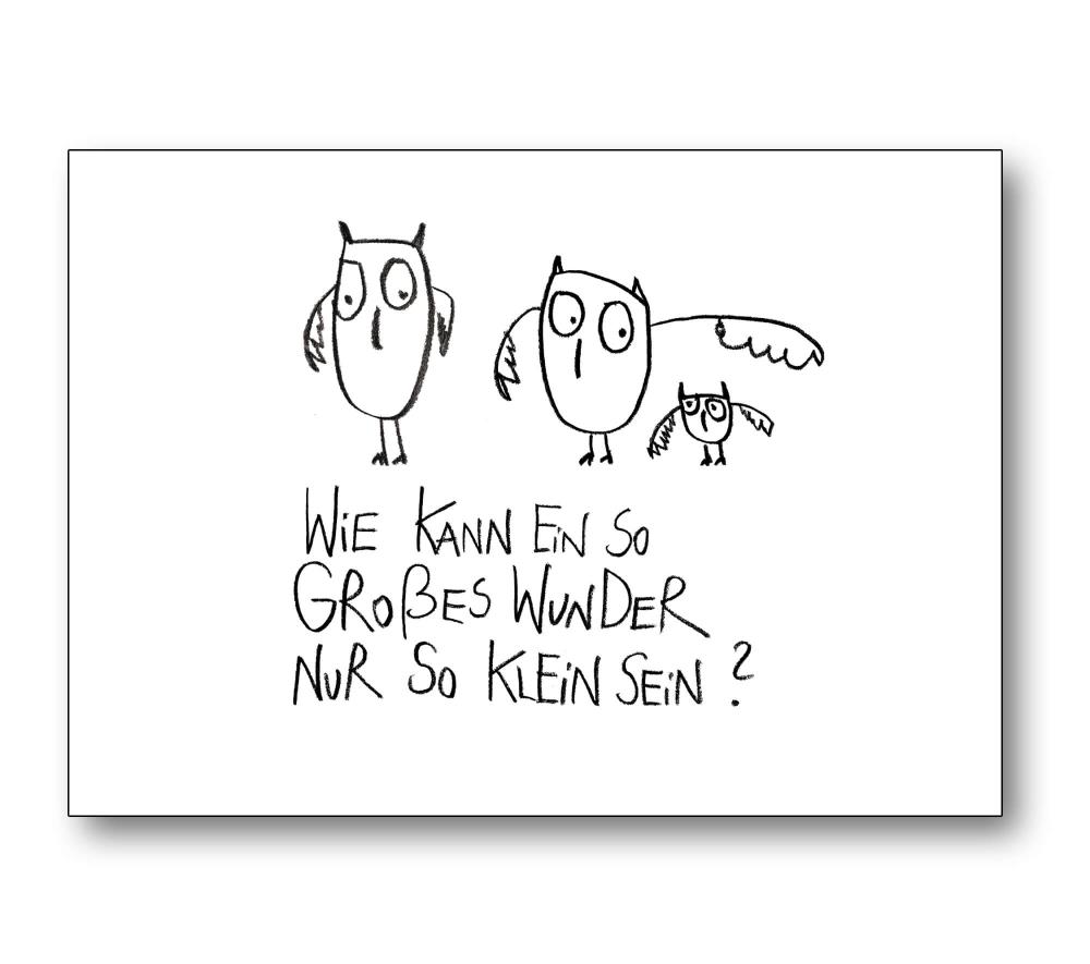 Postkarte - Auf der Welt
