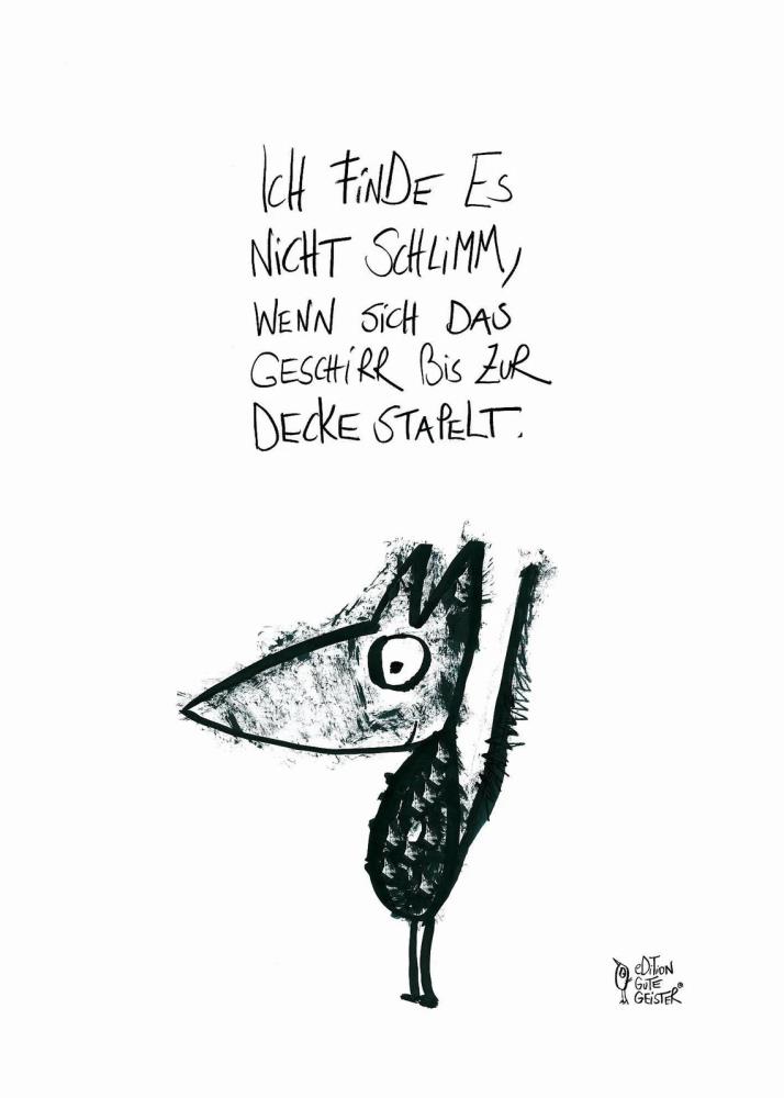 Geschirrtuch - Stapelfuchs
