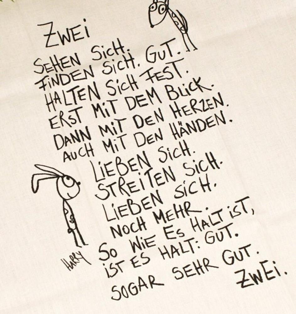 Geschirrtuch - Zwei