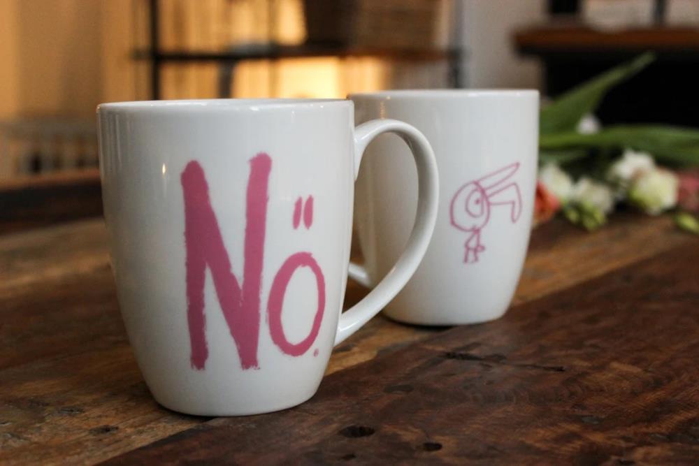 Becher - Nö in Rosé