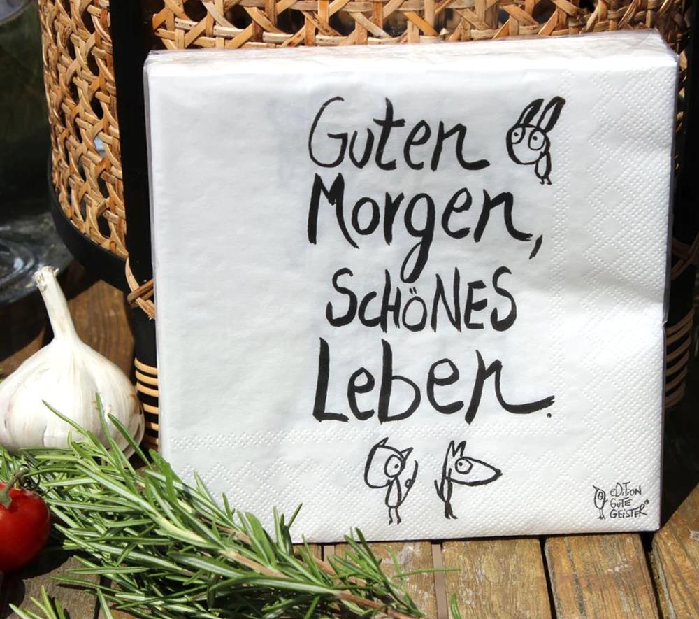 Servietten - Schönes Leben