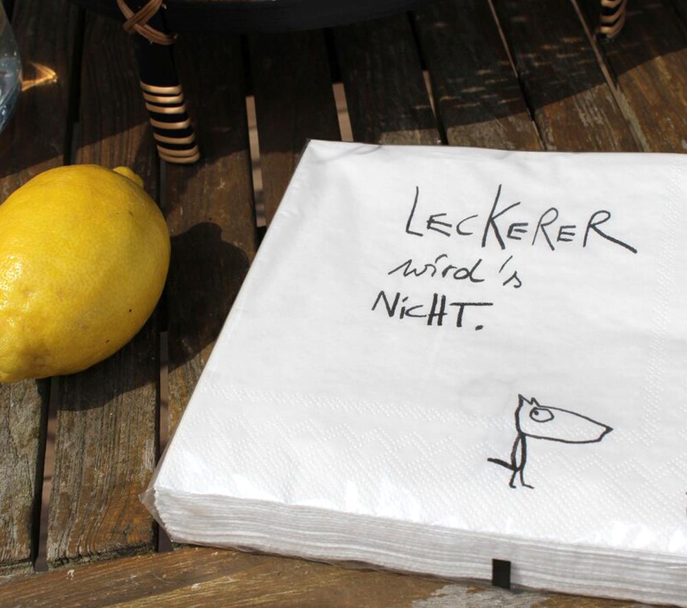 Servietten - Leckerer wird`s nicht