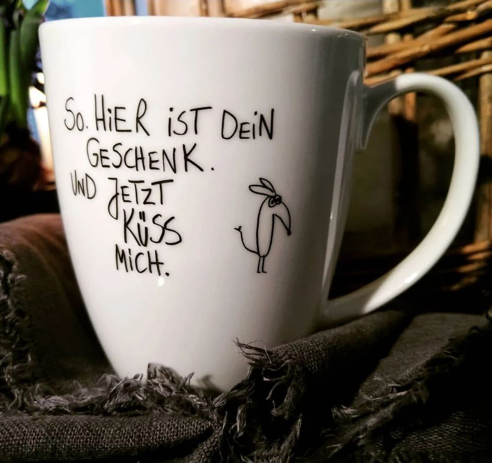 Becher - Küss mich