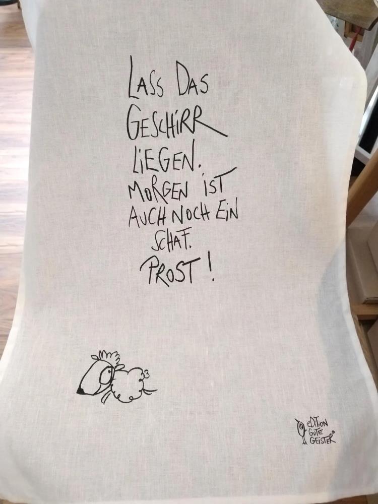 Geschirrtuch - Feierlaune
