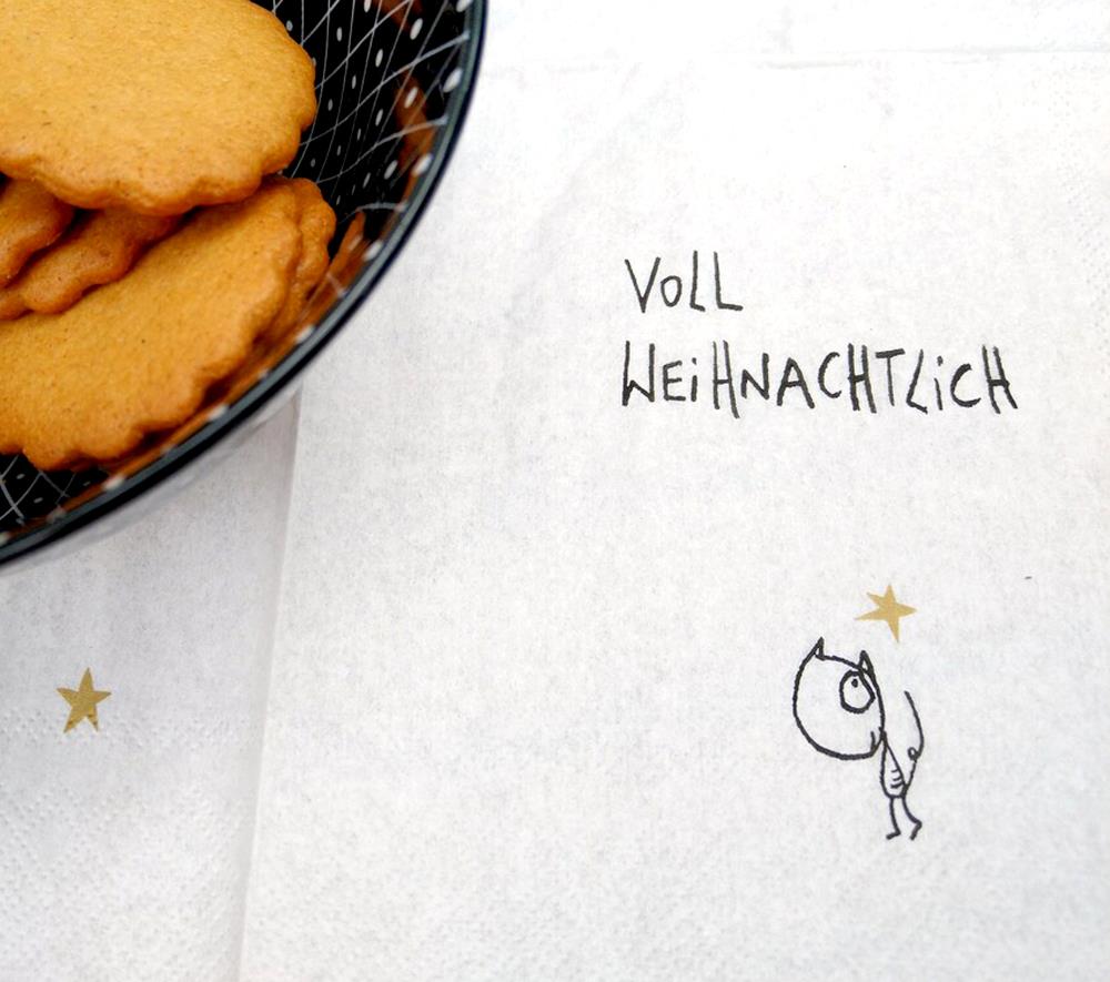 Servietten - Voll weihnachtlich