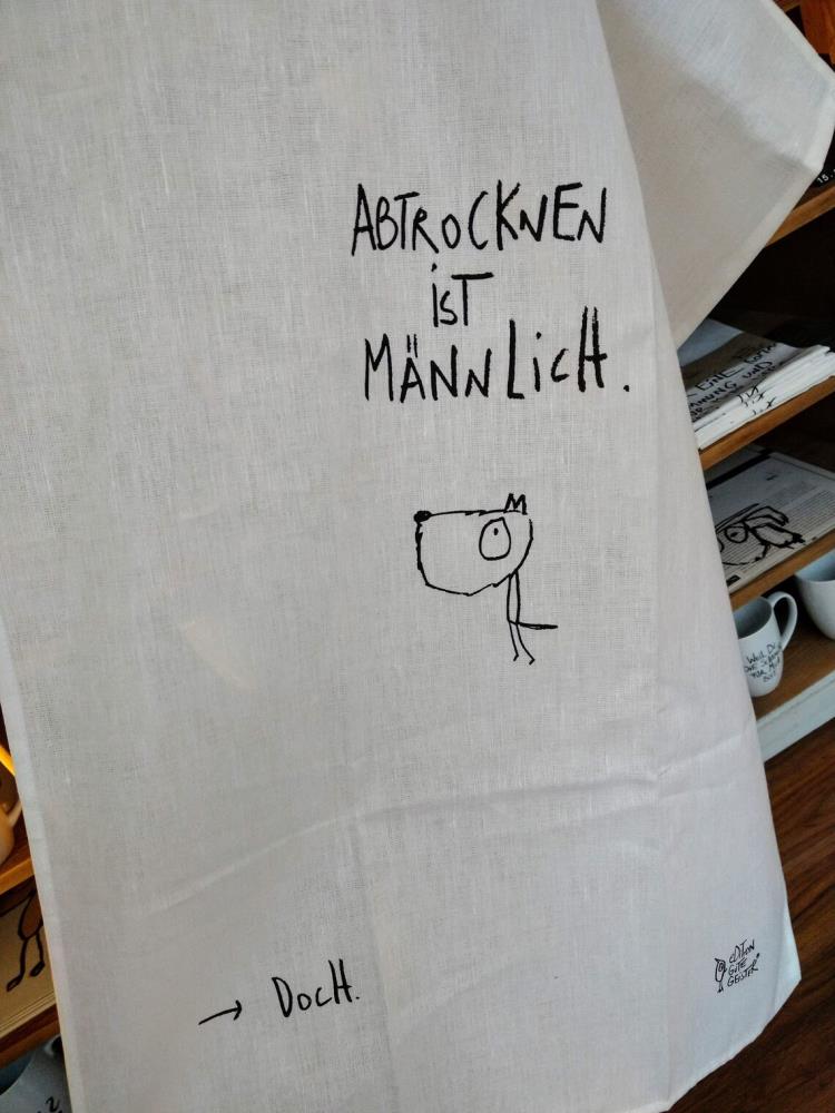 Geschirrtuch - Männersache