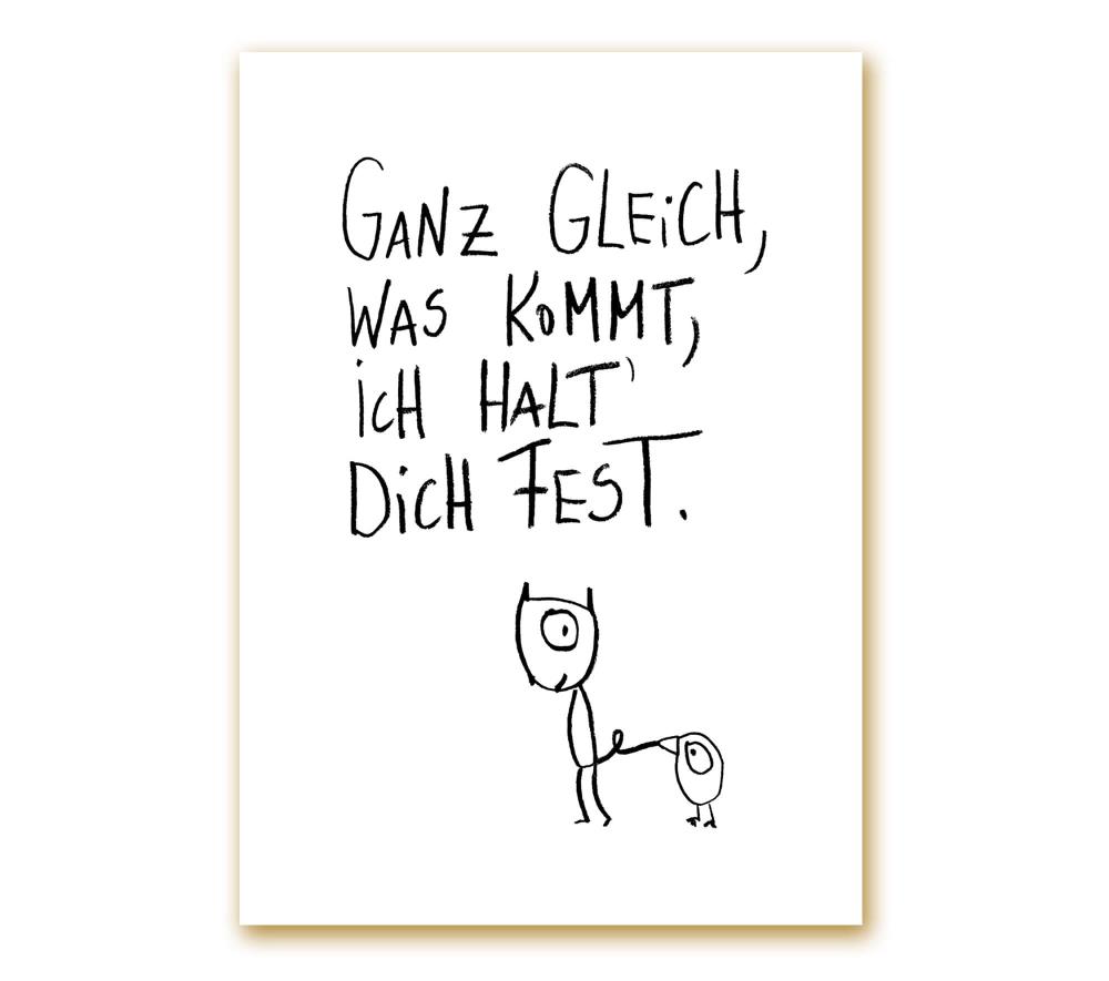 Bild zum Selbstrahmen - Festhalten