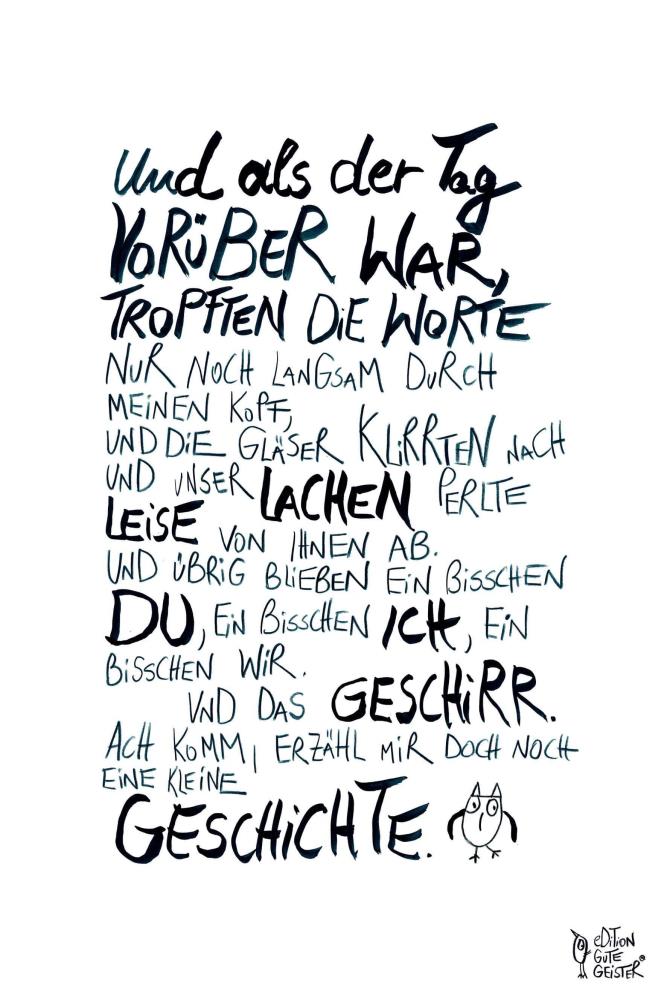 Geschirrtuch - Noch eine kleine Geschichte