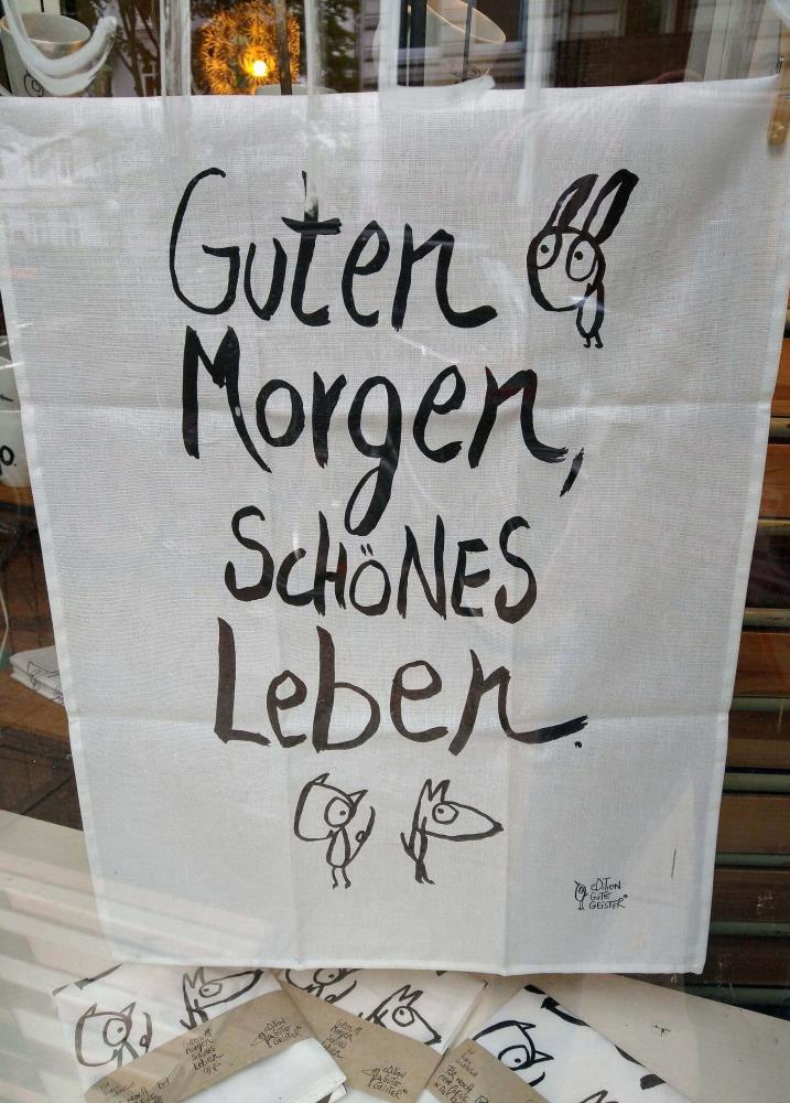 Geschirrtuch - Schönes Leben