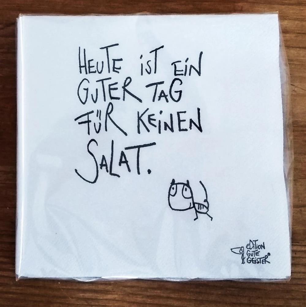 Servietten - Mal keinen Salat