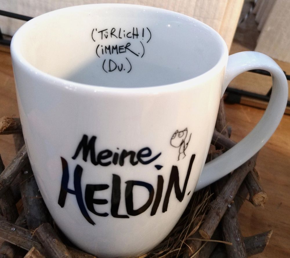 Becher - Meine Heldin