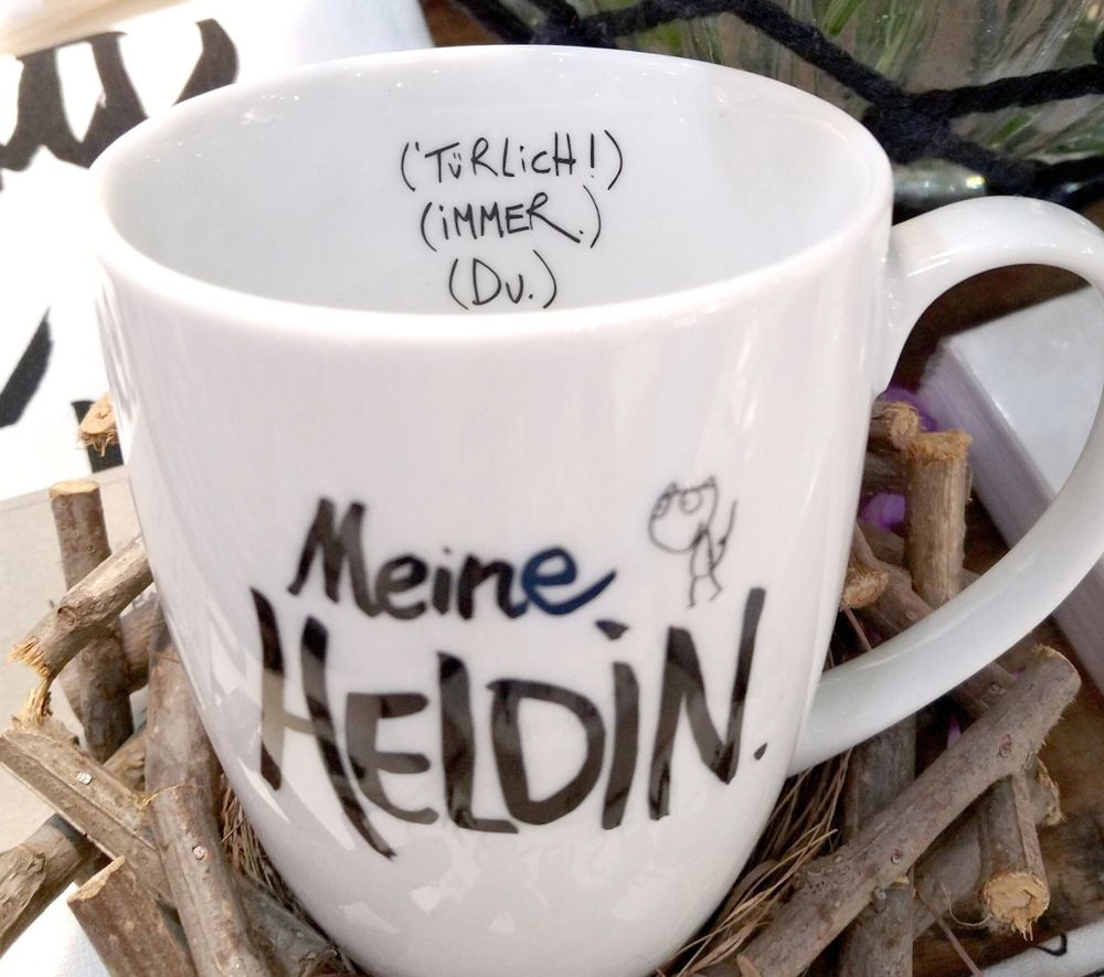 Becher - Meine Heldin