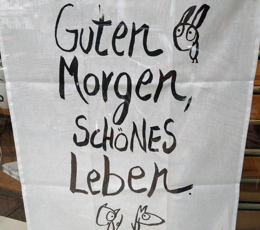Geschirrtuch - Schönes Leben