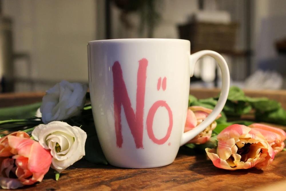 Becher - Nö in Rosé