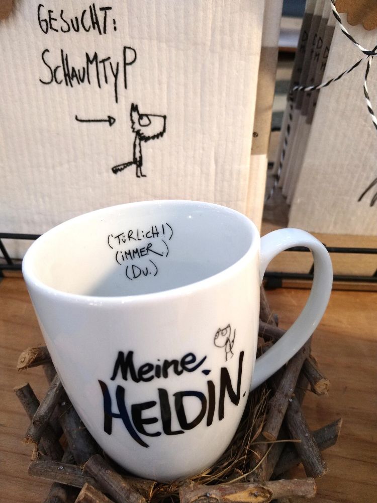 Becher - Meine Heldin