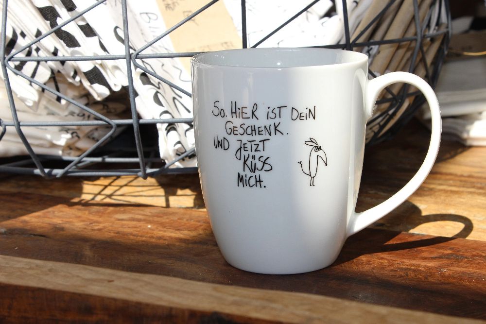 Becher - Küss mich