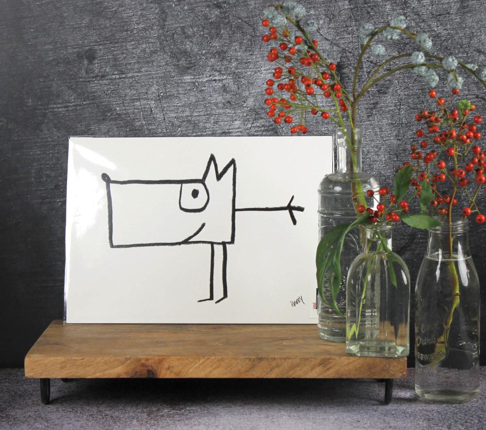 Bild zum Selbstrahmen - Be Happy