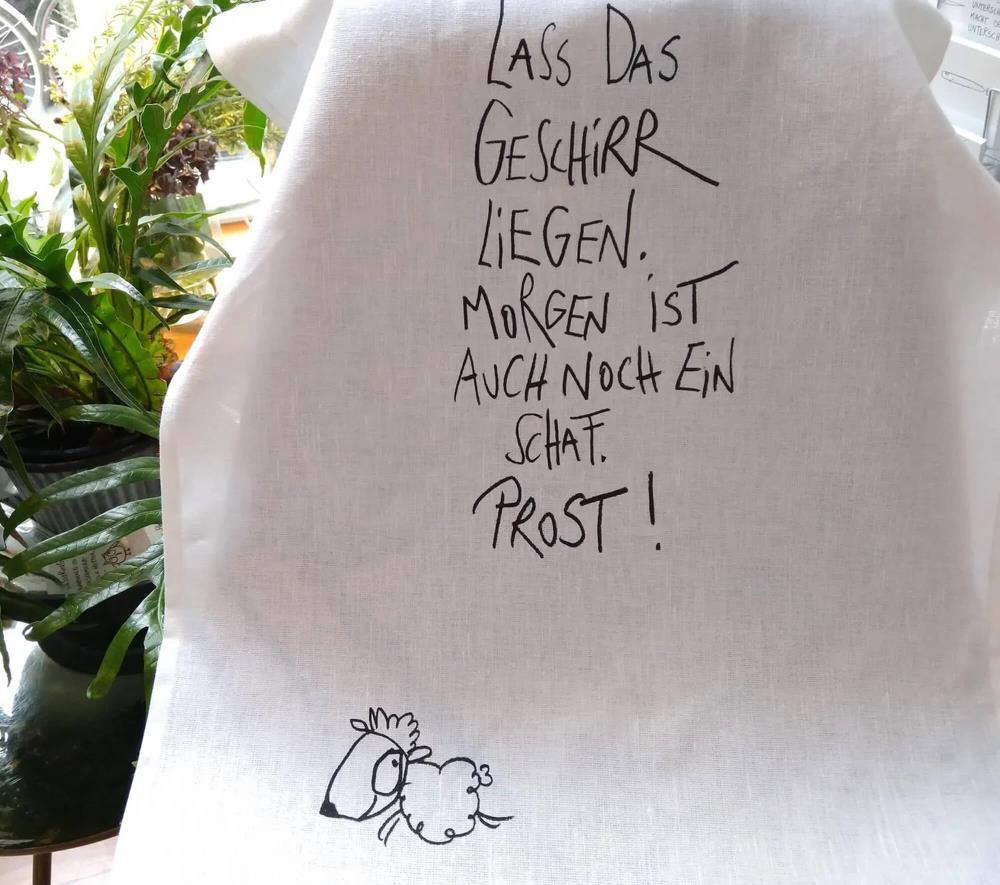 Geschirrtuch - Feierlaune