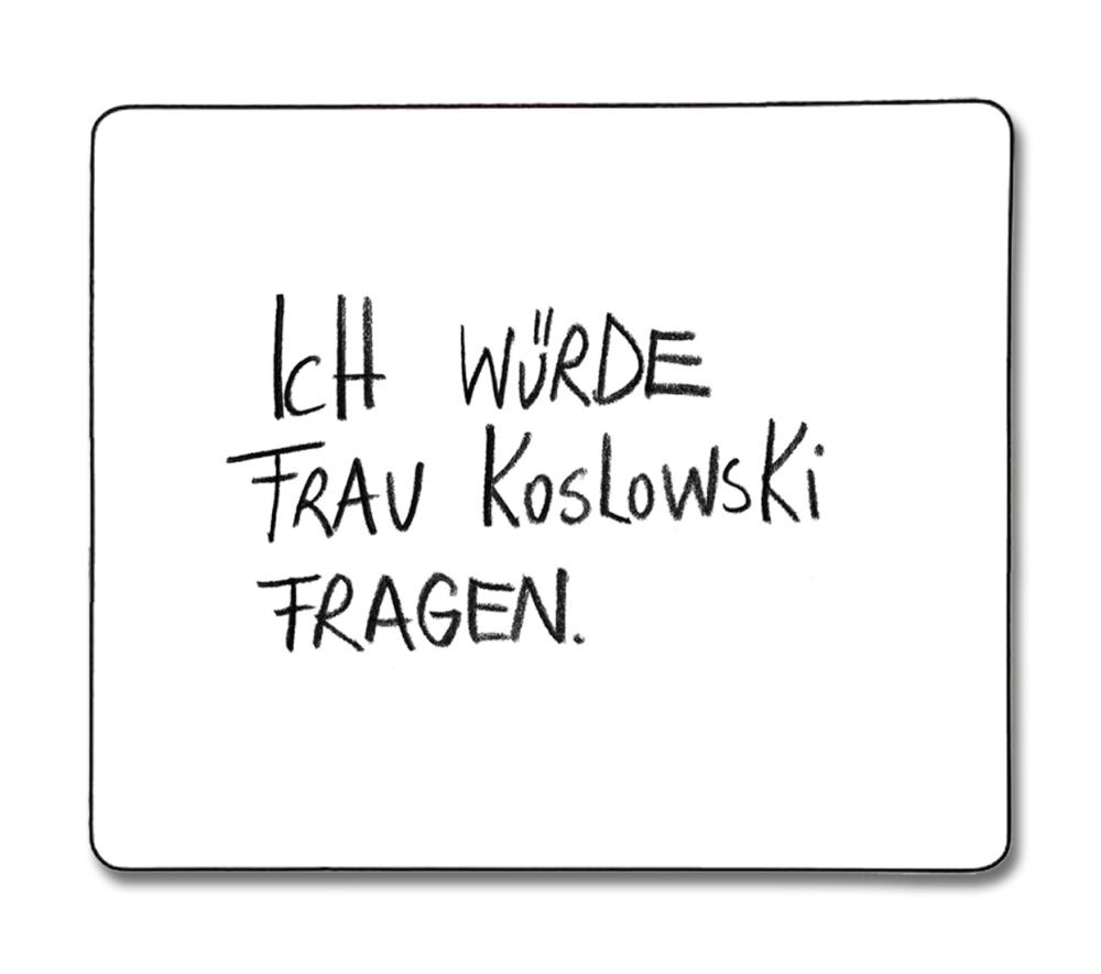 Magnet - Frau Koslowski