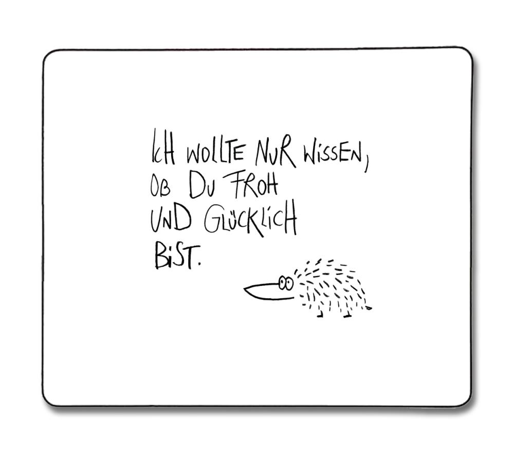 Magnet - Froh und glücklich