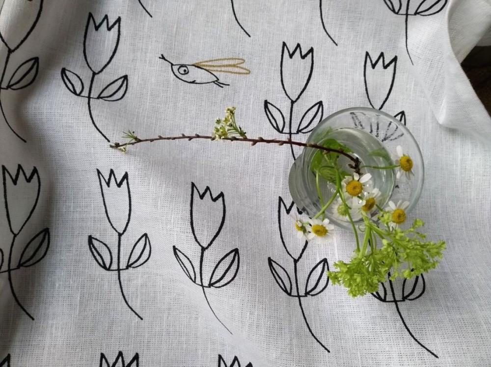 Geschirrtuch - Tulpenliebe