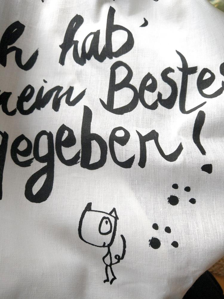 Geschirrtuch - Für heute reicht's