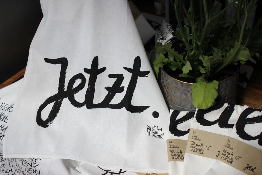 Geschirrtuch - Jetzt
