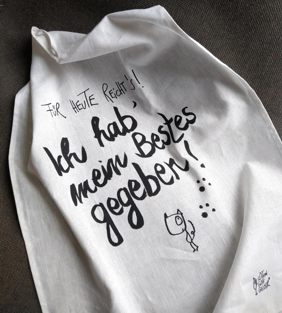 Geschirrtuch - Für heute reicht's
