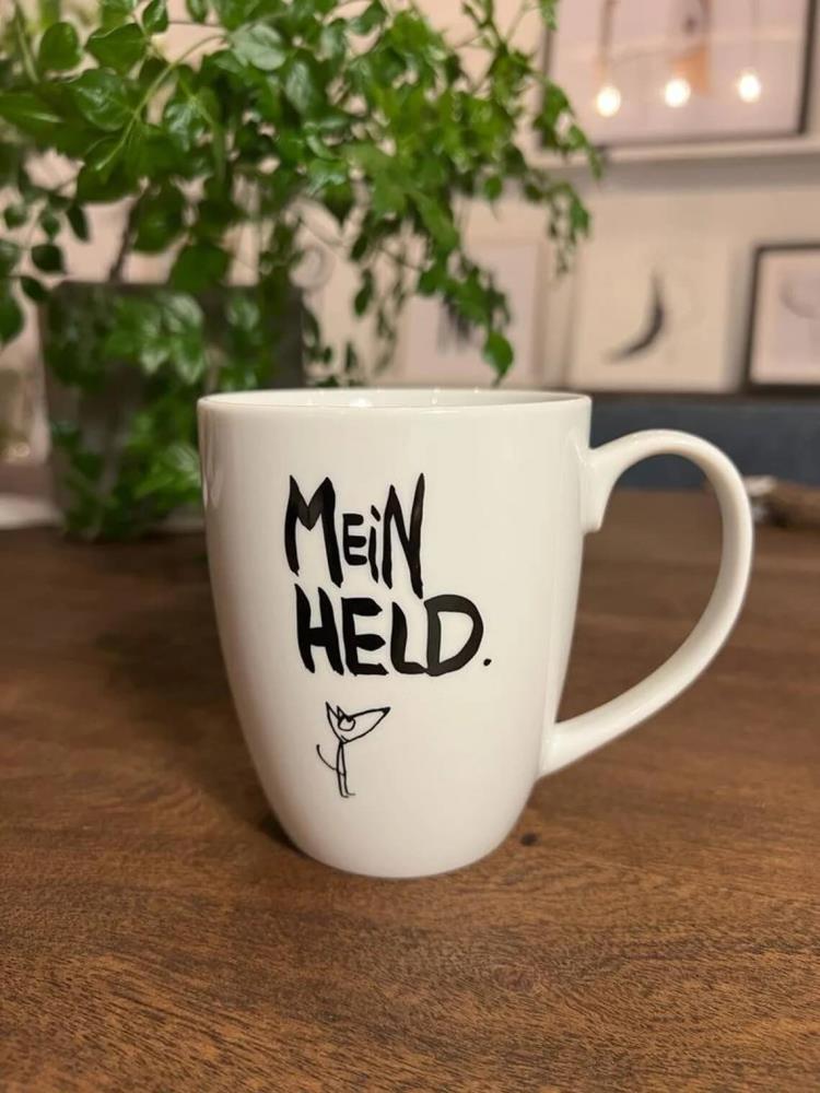 Becher - Mein Held. Immer.